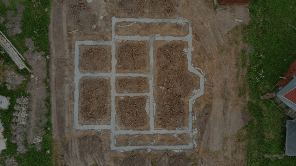 Zdjęcie fundamentów